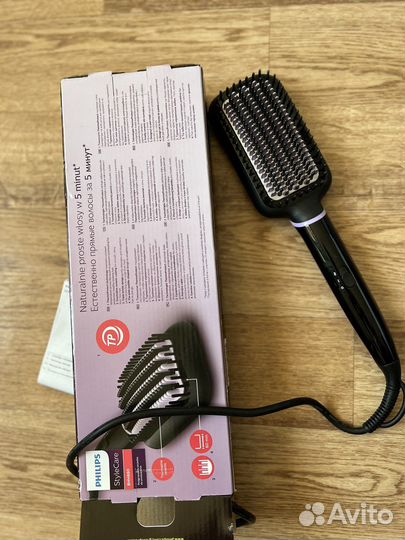 Расческа выпрямитель для волос philips