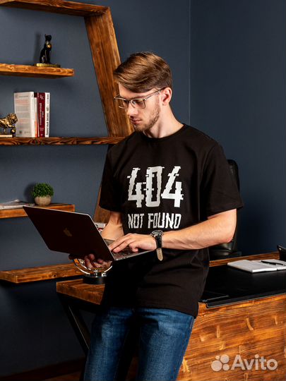 Мужская футболка cotton, DTF печать,3XL