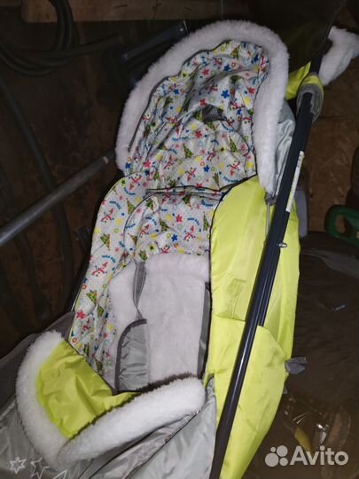 Детские санки коляска