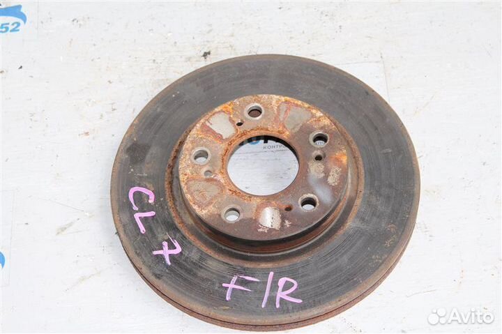 Тормозной диск передний Honda Accord CL7 K20A