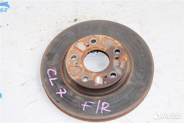 Тормозной диск передний Honda Accord CL7 K20A