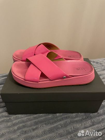 Шлепки женские 38 размер натуральная кожа