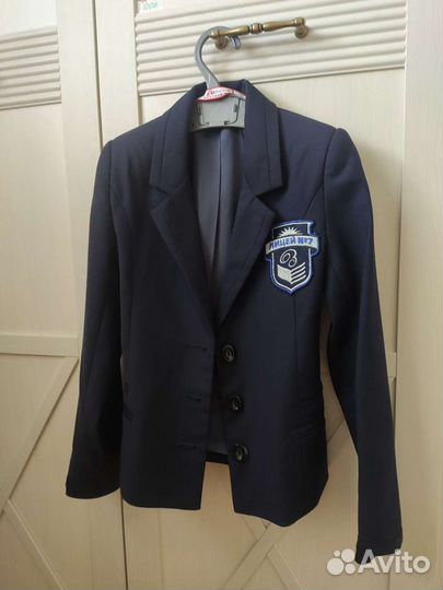 Школьный пиджак для девочек 128 Аленсия