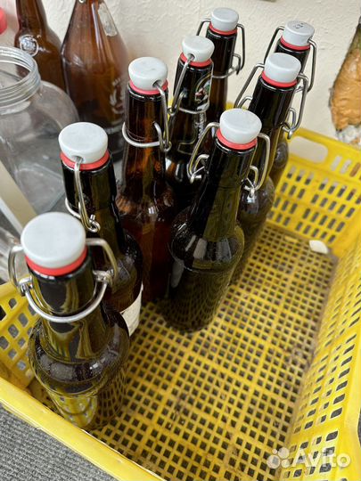 Бутылка с бугельной пробкой 2шт