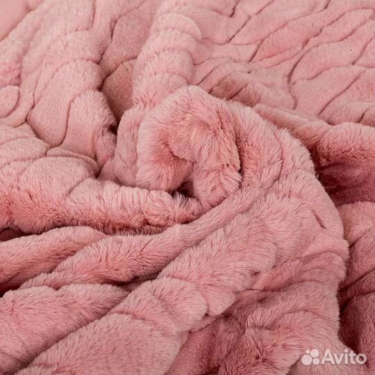 Плед шиншилла (кролик) качество LUX