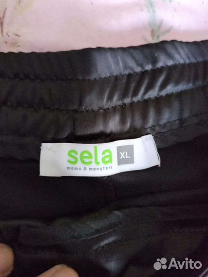 Атласные брюки Sela