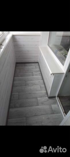 Обшивка балкона под ключ