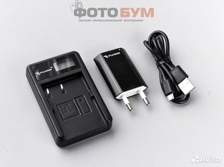 Зарядное устройство Fujimi для Nikon En-EL3e (USB)
