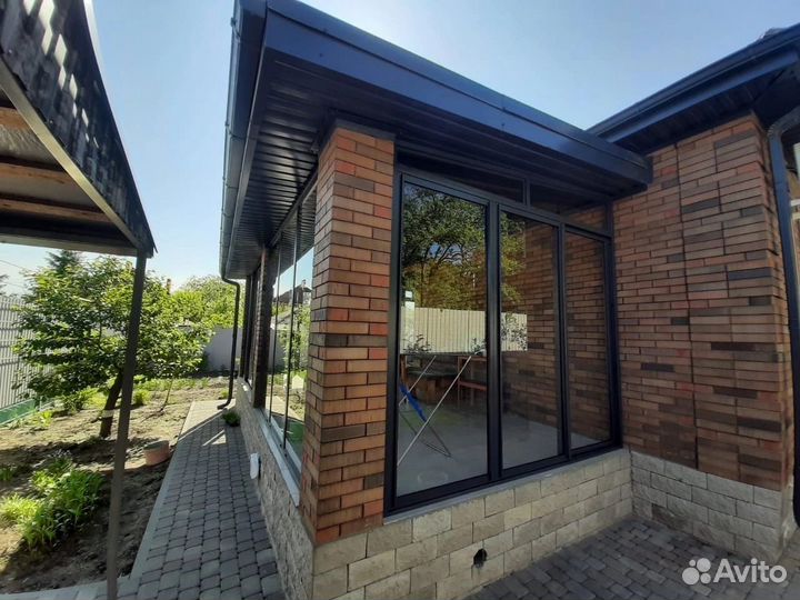 Остекление веранды / остекление беседки