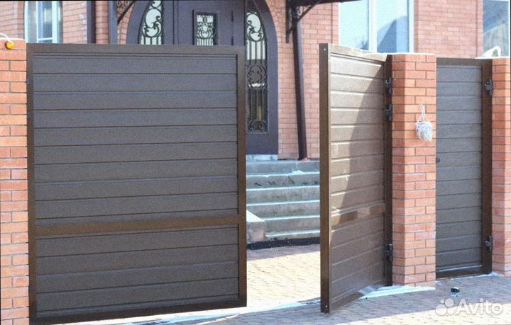 Ворота распашные
