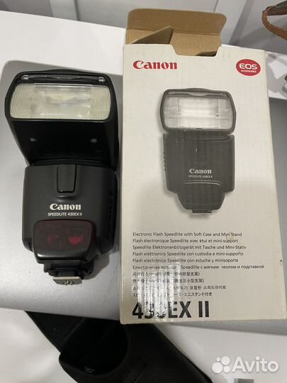 Вспышка камеры canon speedlite 430ex ii