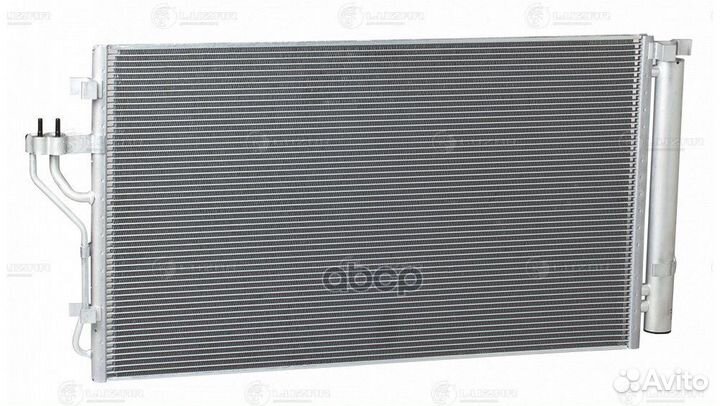 Радиатор кондиц. с ресивером 657x384x12 (Слов