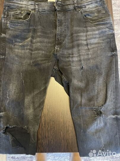 Джинсы pull and bear черные