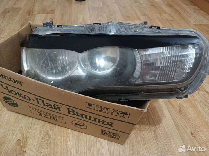 Реснички на фары mitsubishi lancer 10