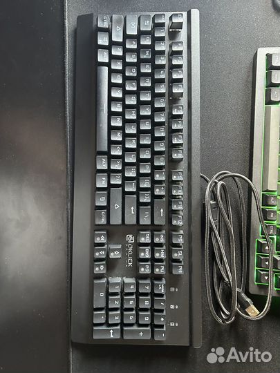 Клавиатура механическая oklick 920g