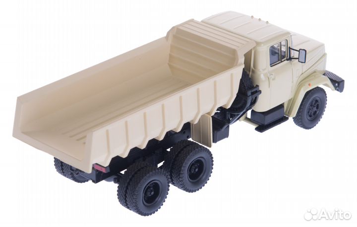 Краз-6510 (1985-94) самосвал, бежевый