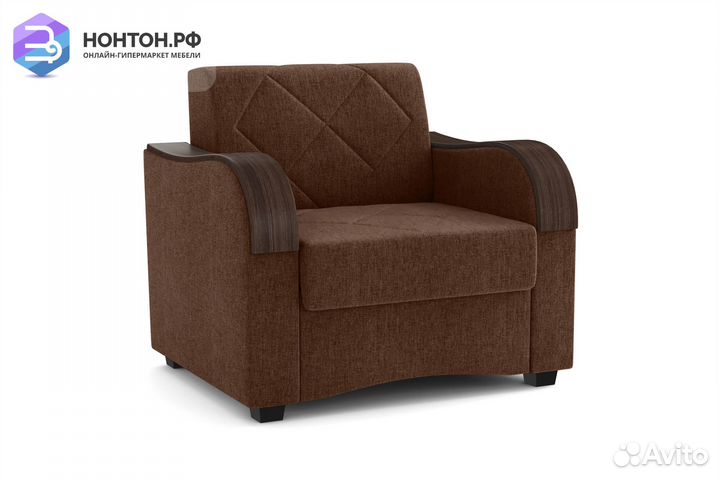 Кресло пантограф Марракеш коричневое