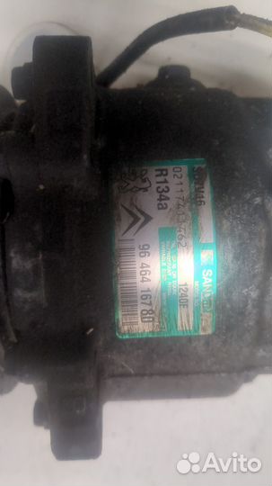 Компрессор кондиционера Citroen C8, 2004