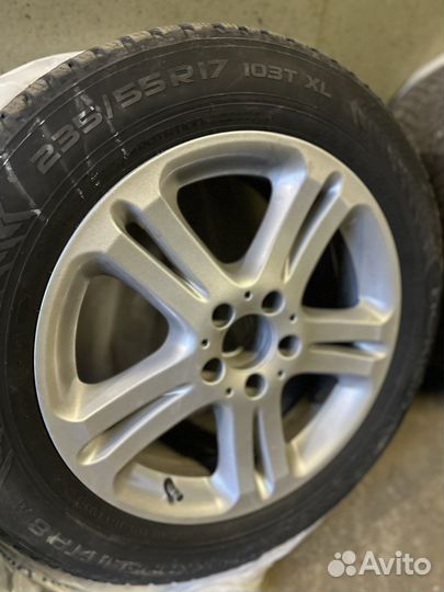 Колеса в сборе r17 зимние