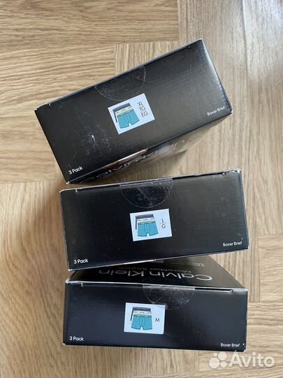 M,L,XL Микрофиб Calvin Klein оригинал Боксеры