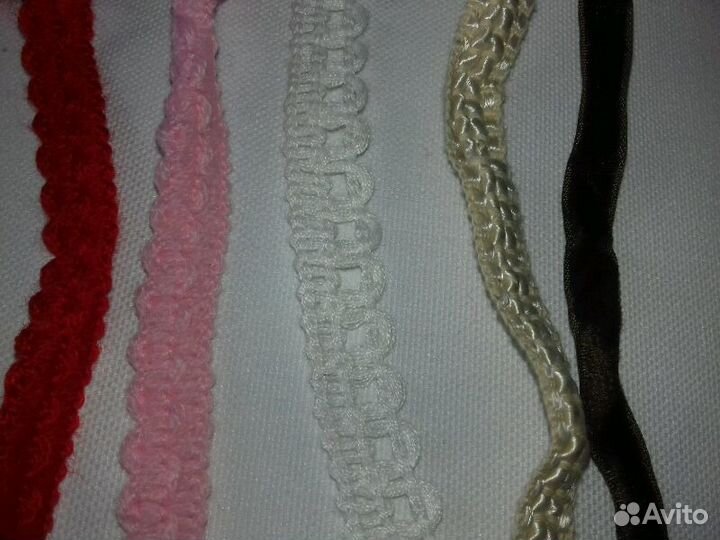 Нитки, тесьма, кружево и платки СССР