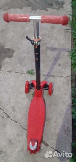 Самокат детский трехколесный