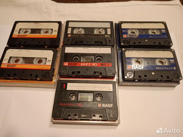 Аудиокассеты BASF
