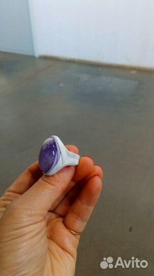 Кольцо аметист