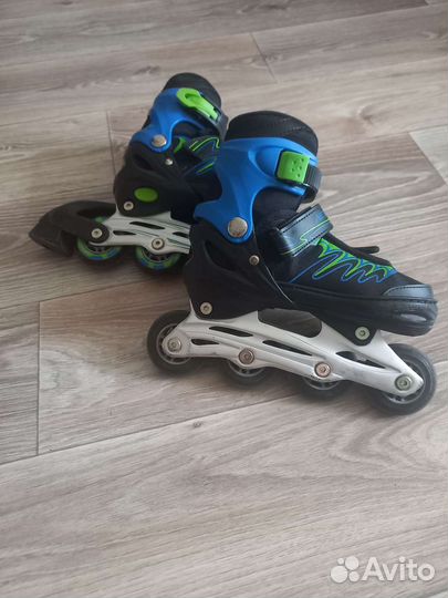 Роликовые коньки детские раздвижные
