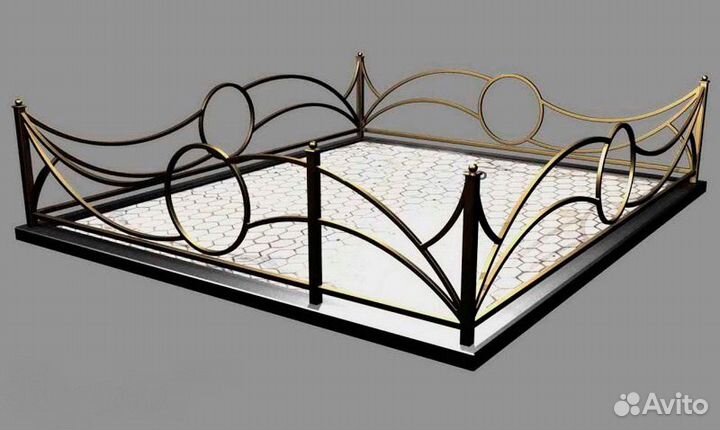 Оградка ритуальная