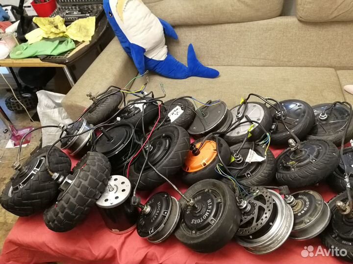 Моторколёса для электросамокатов 300w-1200w