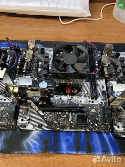 Материнская плата asrock A320M-DVS rev. 4.02