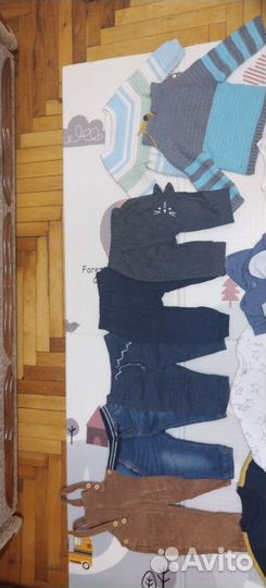 Детские вещи для мальчика 80-86
