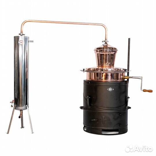 Дистиллятор медный DES specialist 100л (с мешалкой