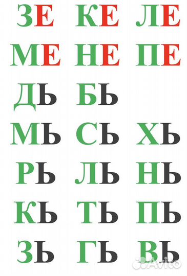 Карточки по чтению