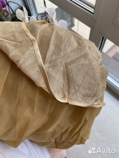 Ламбрикен 3м + органза выс 245 комплект штор