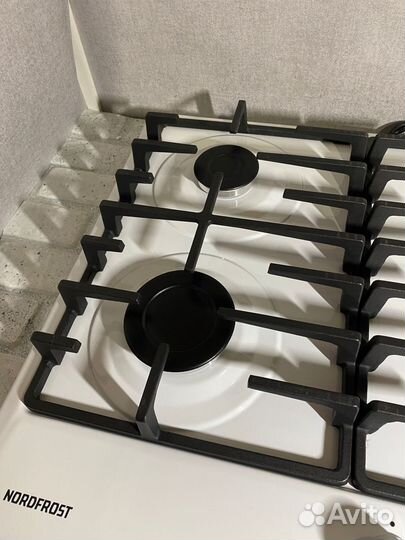 Новая Варочная поверхность nordfrost белая