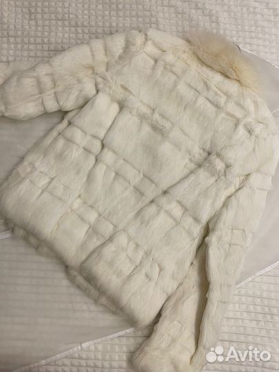 Шуба натуральный кролик