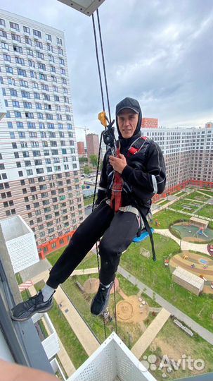 Промышленный альпинист/ монтаж кондиционеров