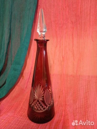 Графин хрусталь, ваза