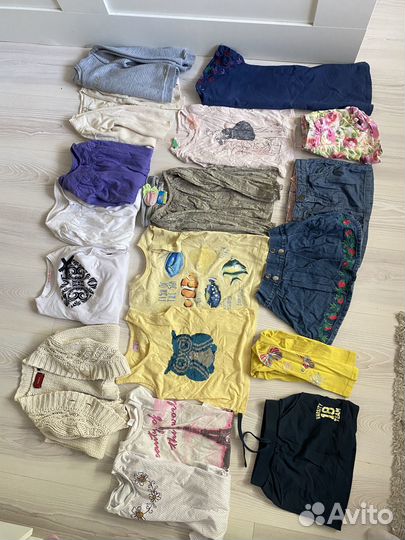 Вещи пакетом на девочку 104