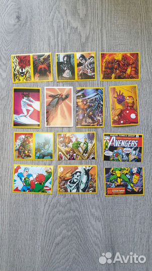 Наклейки Marvel Versus от Panini