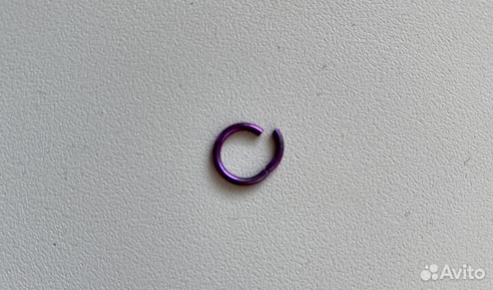 Пирсинг в хрящ кластер накрутка