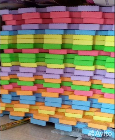 Развивающий коврик пазл детский