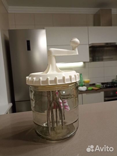 Ручной измельчитель, миксер механический СССР