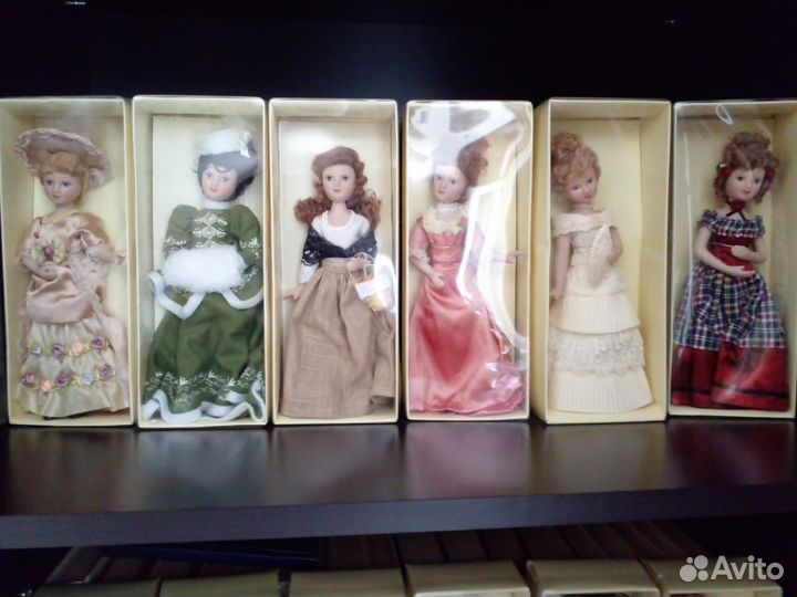 Куклы фарфоровые коллекционные