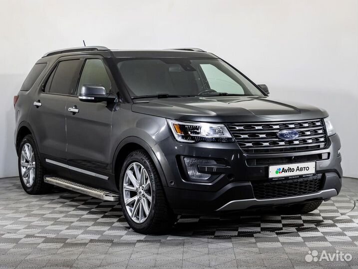 Ford Explorer 3.5 AT, 2017, 126 350 км