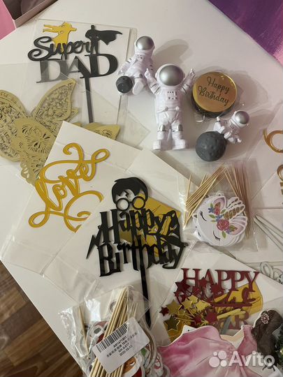 Топпер для торта новые оптом 85