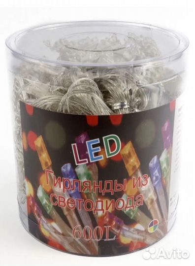 Гирлянда занавес