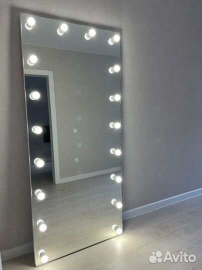 Зеркало гримерное 180 * 80 см